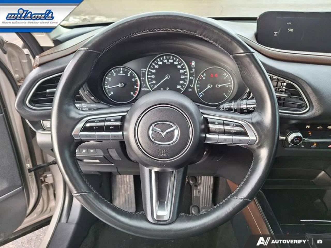 2022 Mazda CX-30 GT w/Turbo AWD | Leather | Sunroof | Nav | Heated Seats + Steering | 360 Cam | Bose Audio & More ! Photo