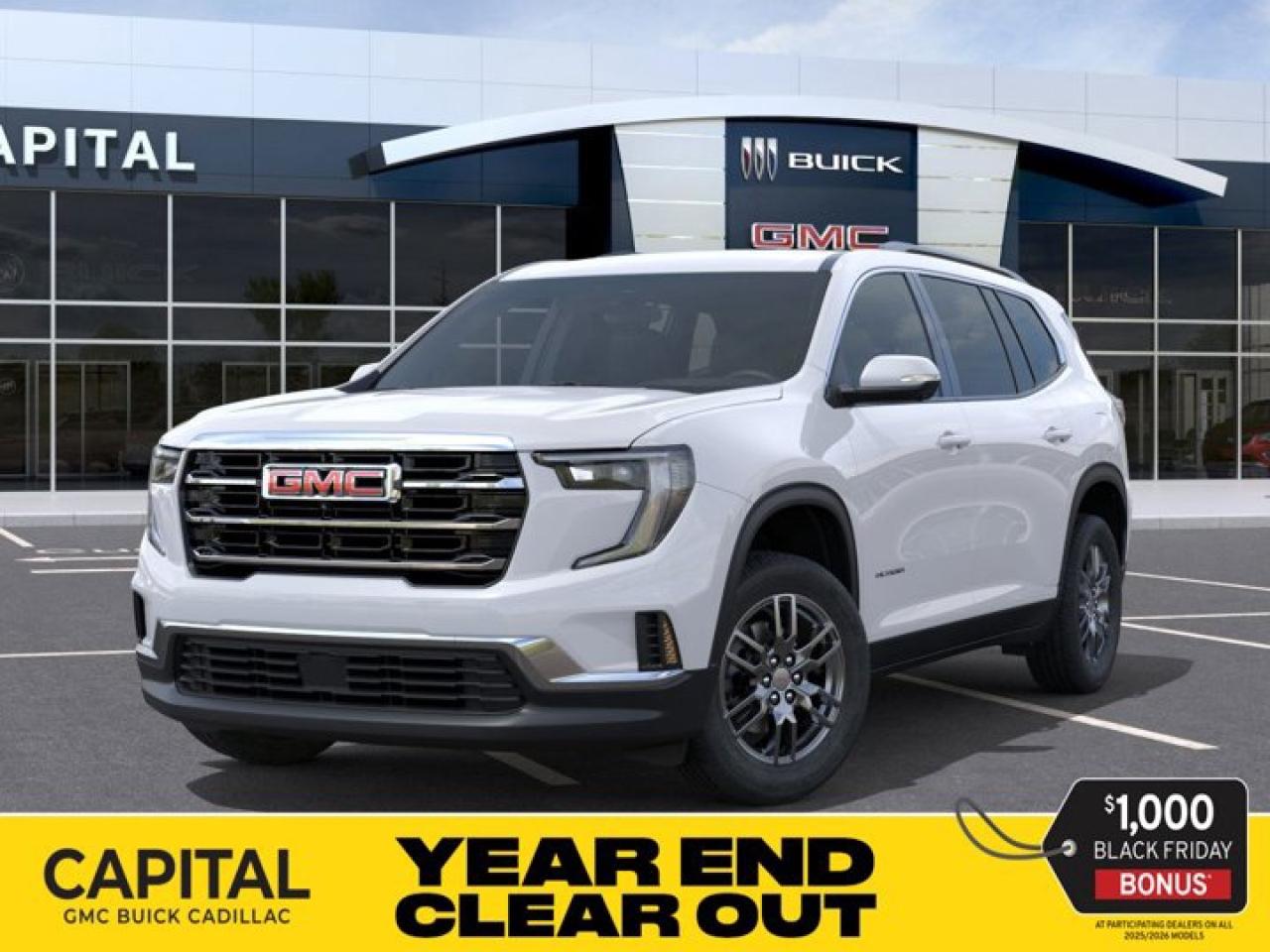 New 2026 GMC Acadia Elevation AWD for sale in Regina, SK