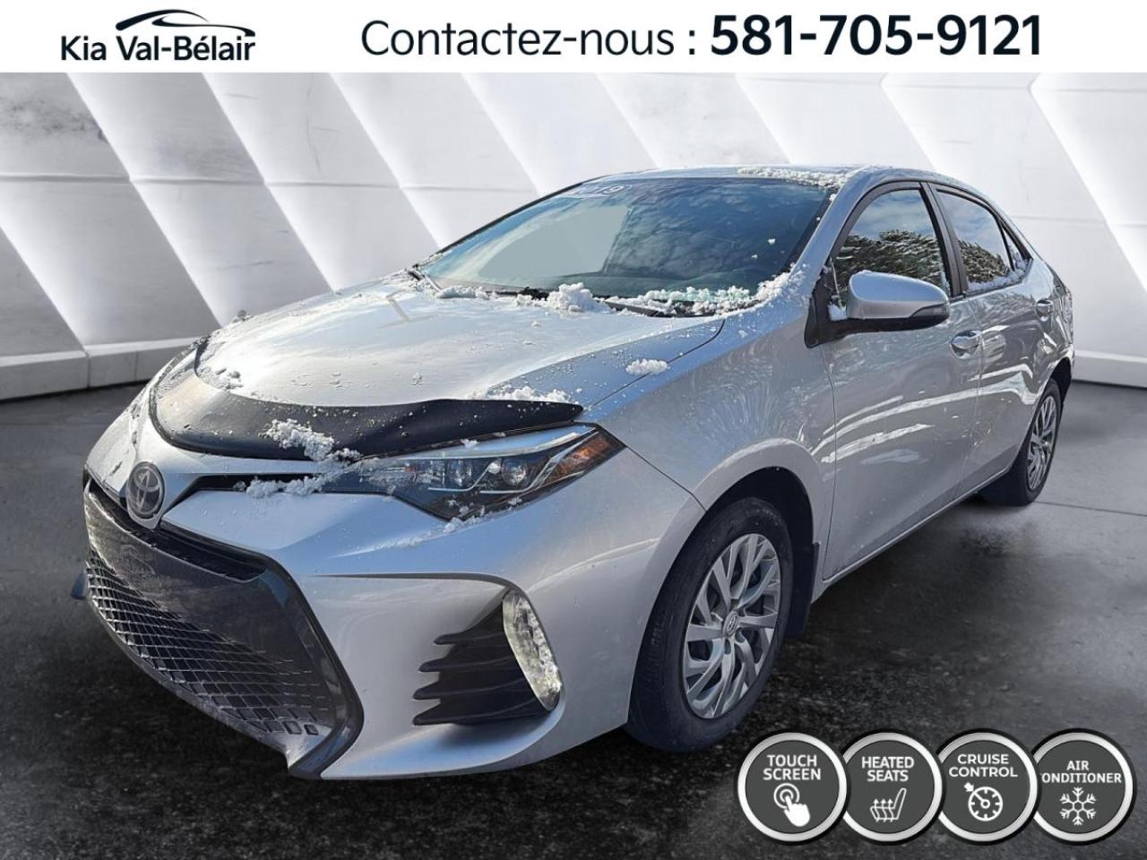 Used 2019 Toyota Corolla SE * SIÈGE CHAUFF * BLUETOOTH * CAMÉRA * A/C for sale in Québec, QC