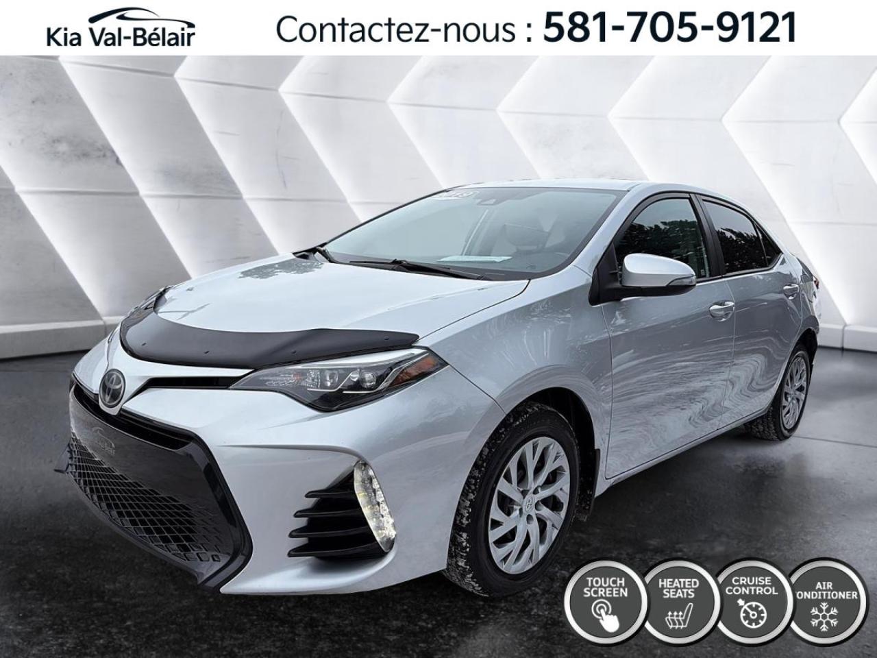 Used 2019 Toyota Corolla SE *SIÈGES CHAUFFANTS *CAMÉRA *CARPLAY *CRUISE *A/C for sale in Québec, QC