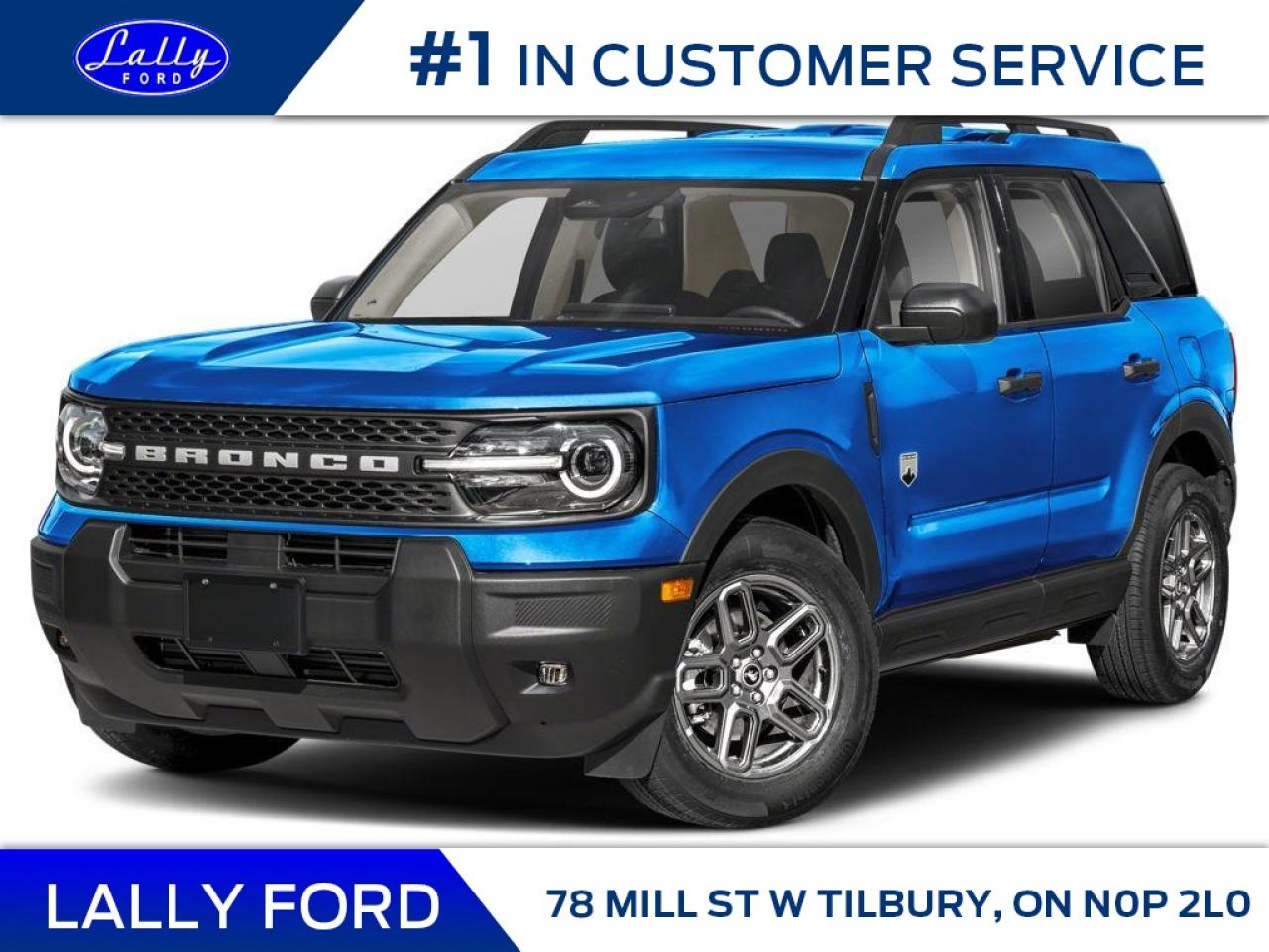 New 2025 Ford Bronco Sport Big Bend for sale in Tilbury, ON