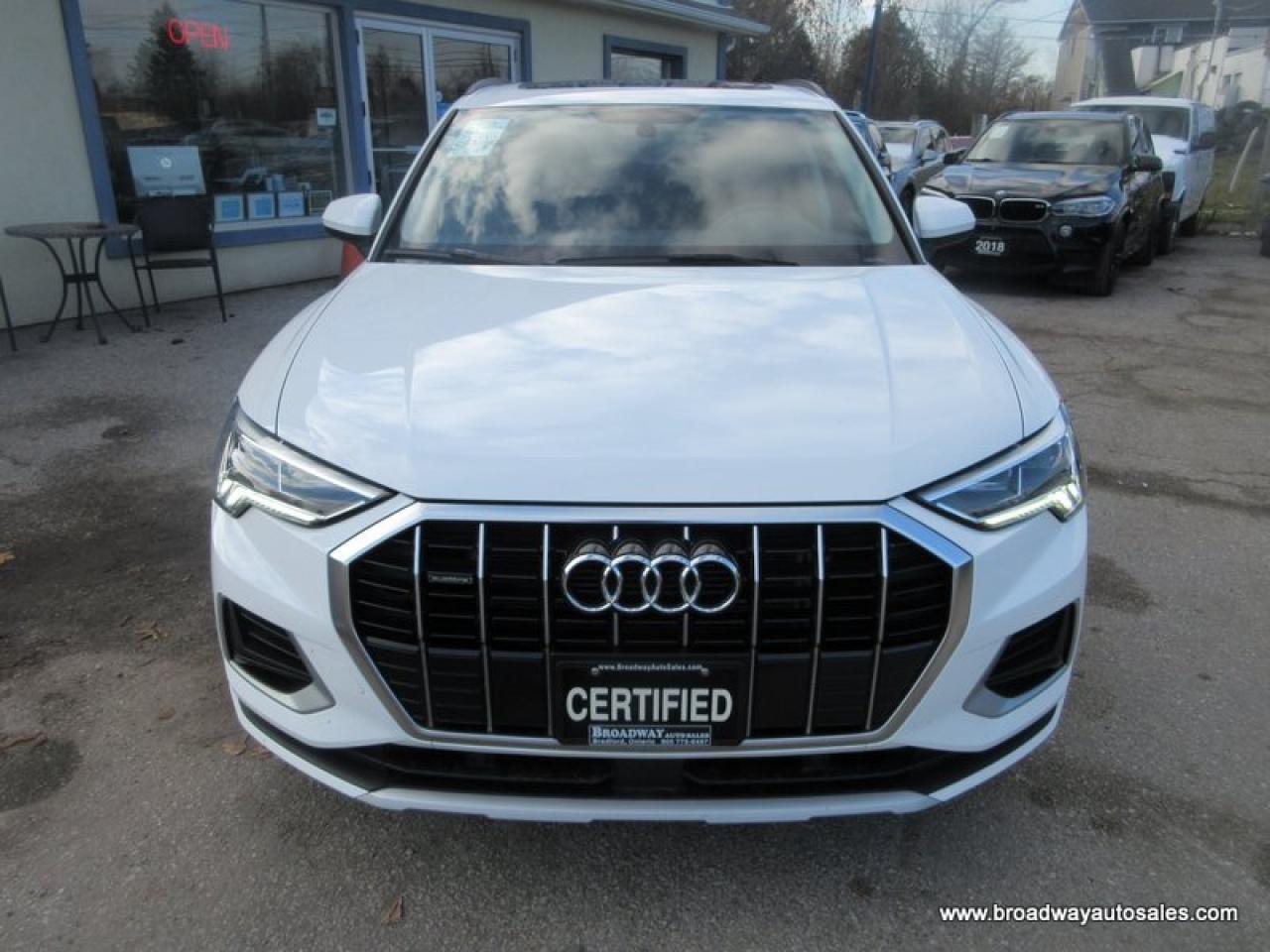 2022 Audi Q3 ALL-WHEEL DRIVE KOMFORT-MODEL 5 PASSENGER 2.0L - DOHC.. DRIVE-MODE-SELECT.. LEATHER.. HEATED SEATS.. POWER SUNROOF & TAILGATE.. BACK-UP CAMERA.. Photo3
