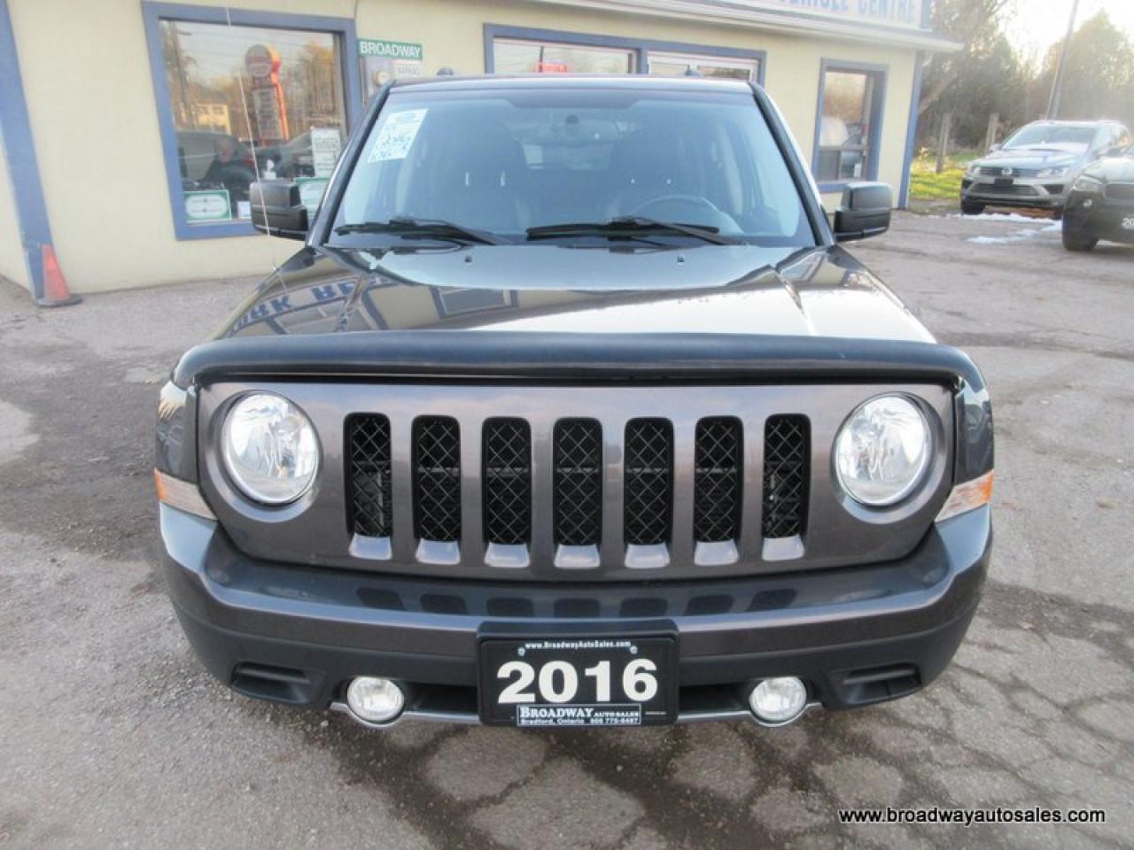 2016 Jeep Patriot GREAT KM'S HIGH-ALTITUDE-PACKAGE 5 PASSENGER 2.4L - DOHC.. 4X4-SYSTEM.. LEATHER.. HEATED SEATS.. POWER SUNROOF.. BLUETOOTH SYSTEM.. KEYLESS ENTRY.. Photo3
