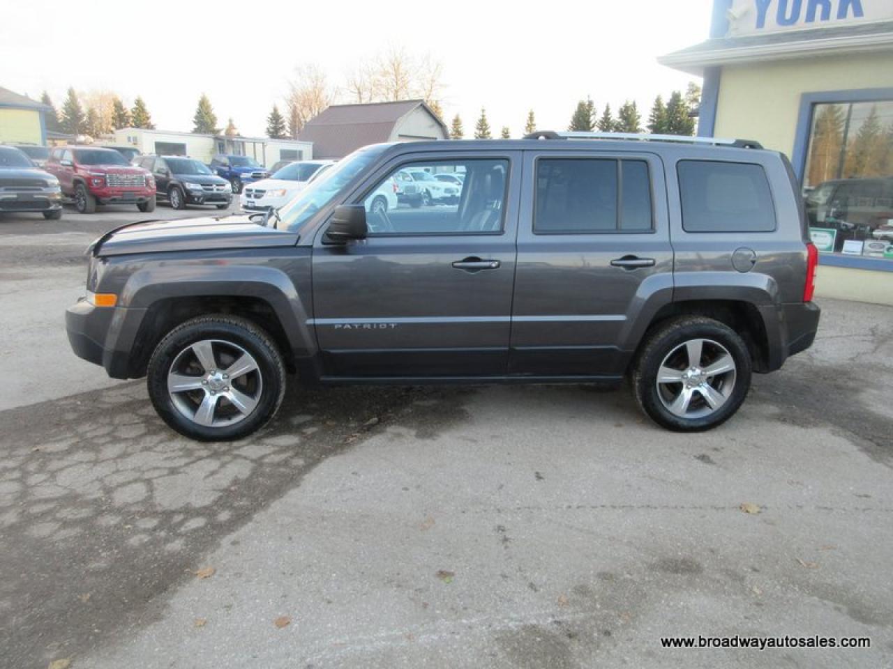 2016 Jeep Patriot GREAT KM'S HIGH-ALTITUDE-PACKAGE 5 PASSENGER 2.4L - DOHC.. 4X4-SYSTEM.. LEATHER.. HEATED SEATS.. POWER SUNROOF.. BLUETOOTH SYSTEM.. KEYLESS ENTRY.. Photo2