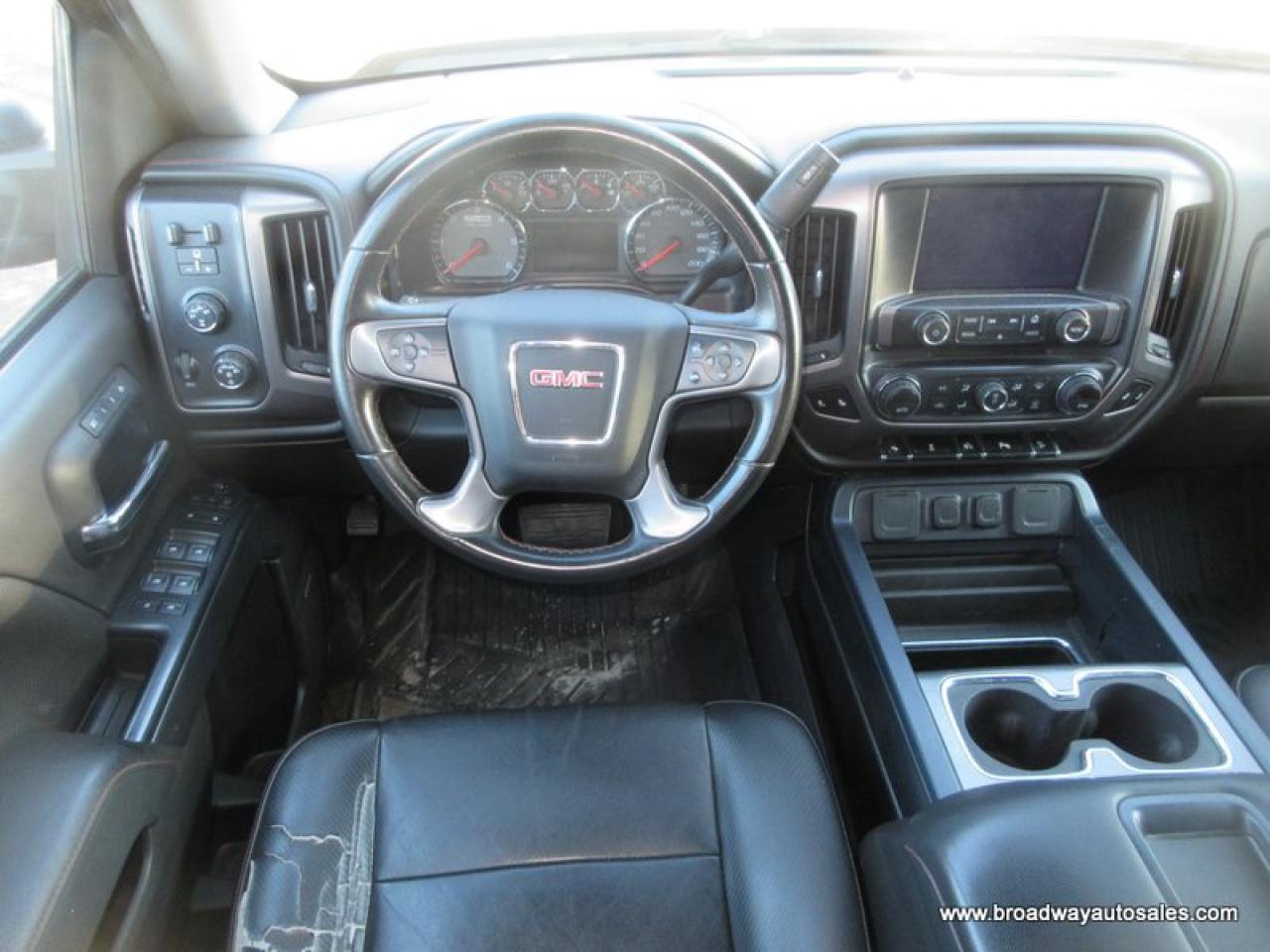 2014 GMC Sierra 1500 GREAT VALUE SLT-EDITION 5 PASSENGER 5.3L - V8.. 4X4.. CREW-CAB.. SHORTY.. NAVIGATION.. POWER PEDALS.. LEATHER.. HEATED SEATS.. BOSE AUDIO.. Photo