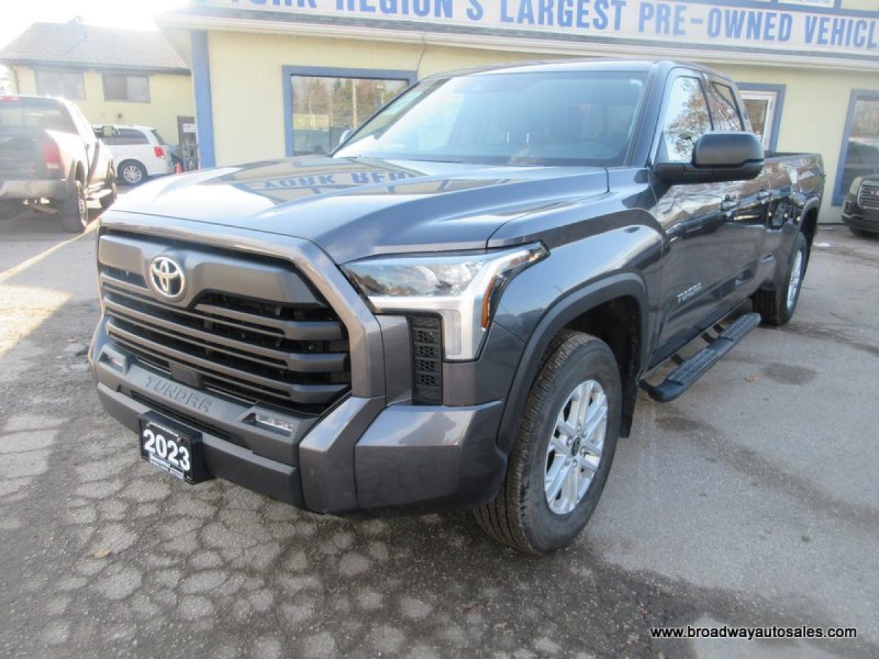 2023 Toyota Tundra WORK READY SR5-VERSION 5 PASSENGER 3.4L - V6.. 4X4.. QUAD-CAB.. 8-FOOT-BOX.. HEATED SEATS & WHEEL.. BACK-UP CAMERA.. BLUETOOTH SYSTEM..