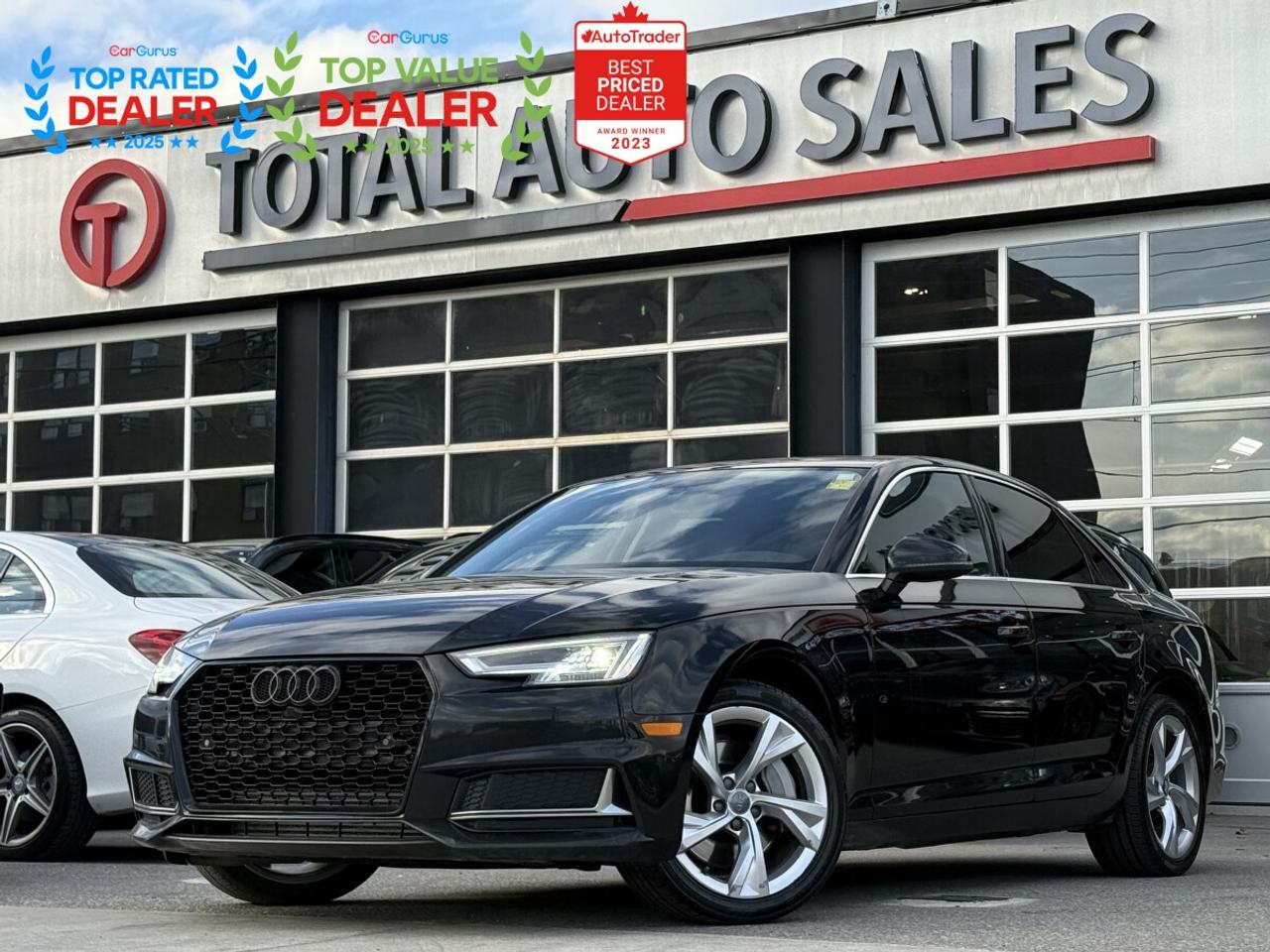 2019 Audi A4 PROGRESSIV | SUNROOF | APPLE CARPLAY | LOADED Photo