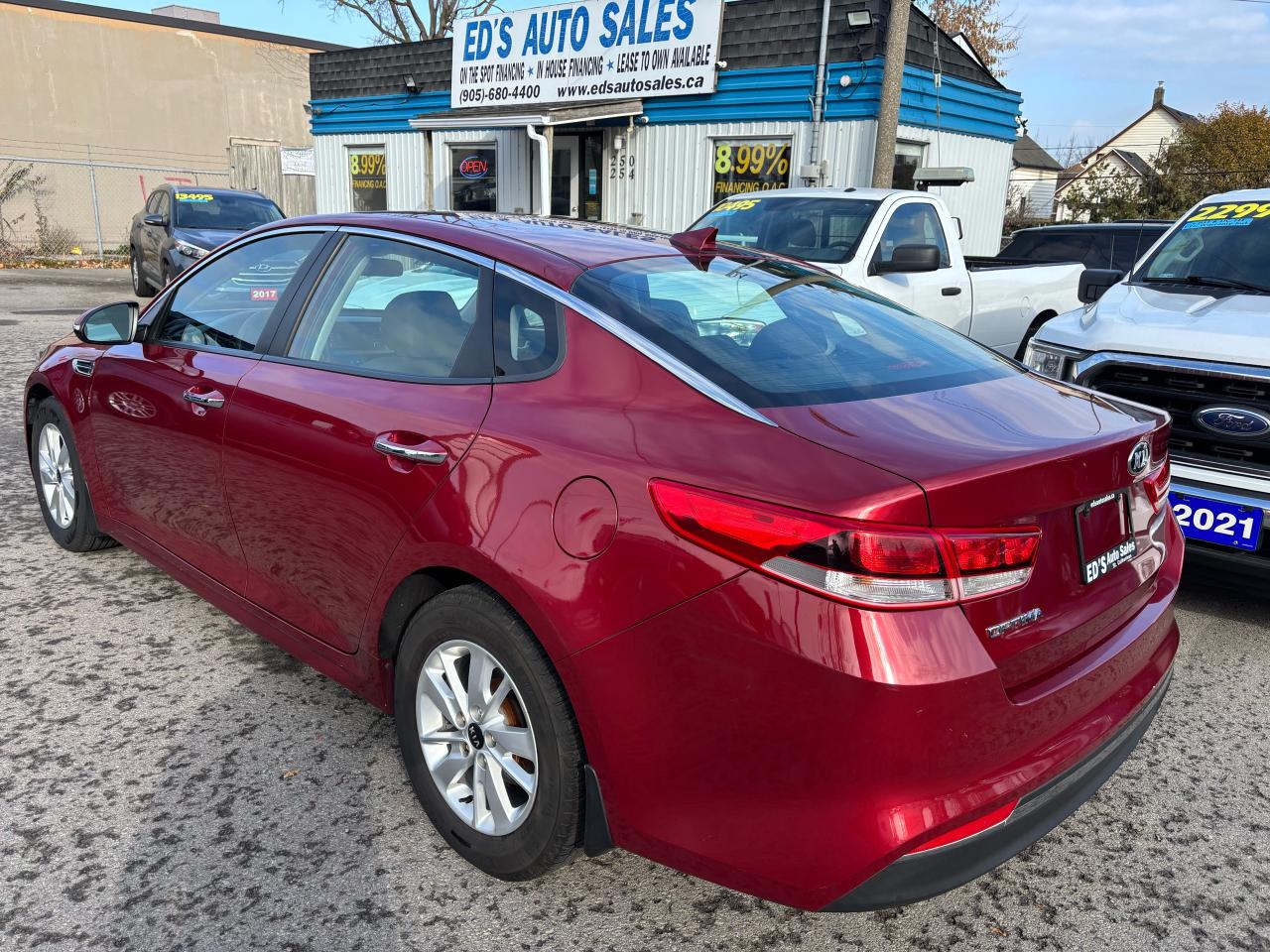 2016 Kia Optima LX, 4 Cyl, Auto, Bluetooth, Alloy Wheels Photo4