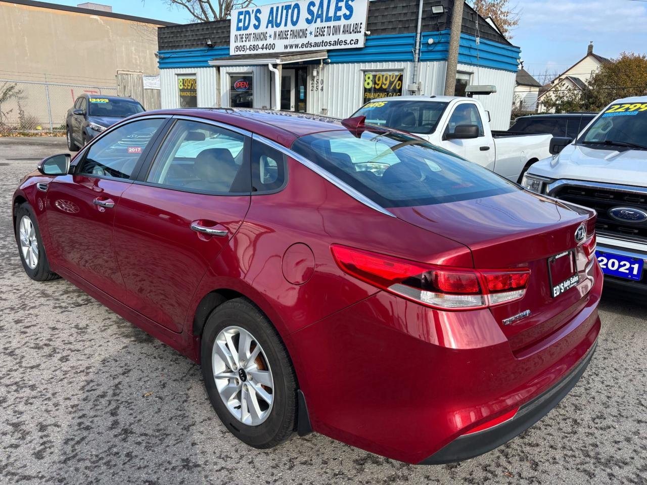 2016 Kia Optima LX, 4 Cyl, Auto, Bluetooth, Alloy Wheels