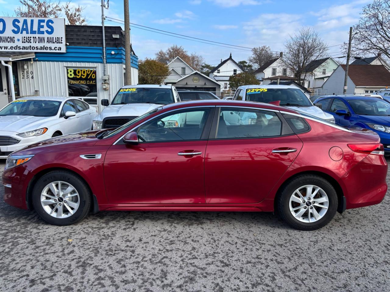 2016 Kia Optima LX, 4 Cyl, Auto, Bluetooth, Alloy Wheels