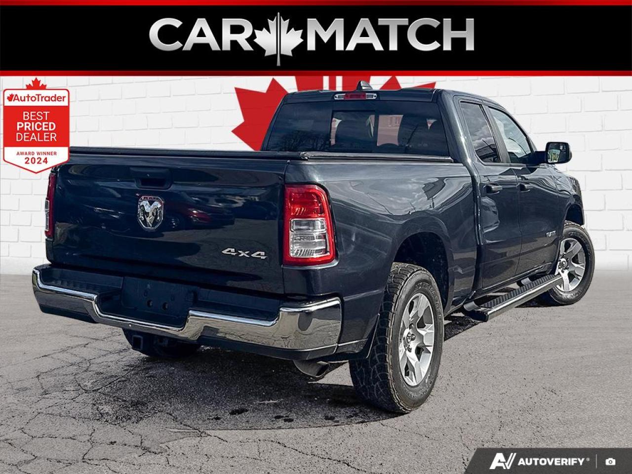 2019 RAM 1500 TRADESMAN / NO ACCIDENTS / 4X4 / BLUETOOTH / V6 Photo3