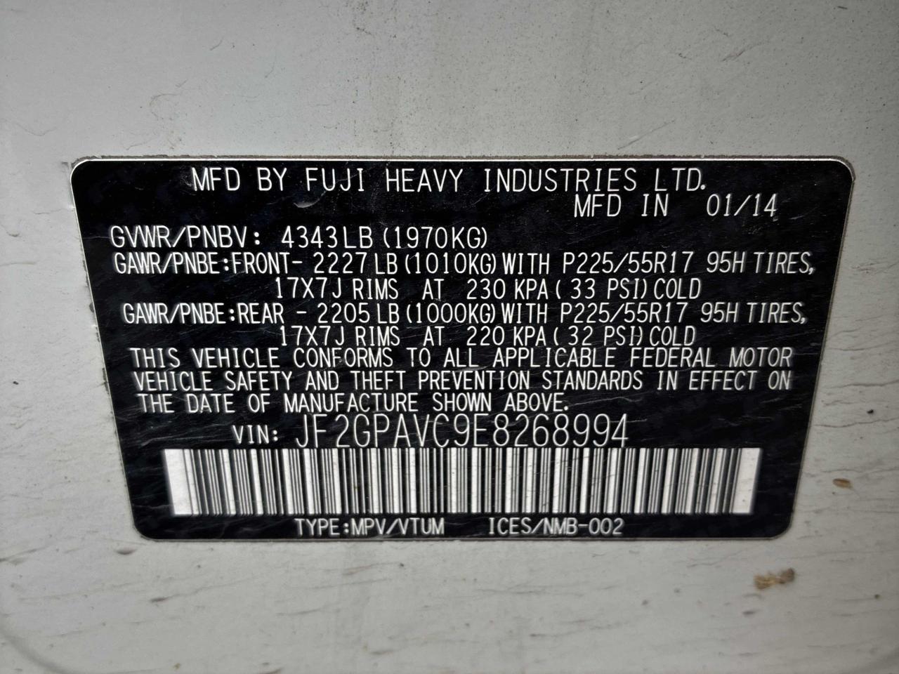 2014 Subaru XV Crosstrek Premium - Photo #6