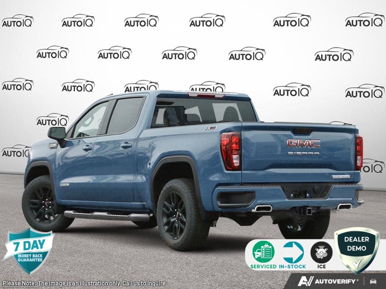 2026 GMC Sierra 1500 Elevation FRONT BUCKET SEATS WITH CENTRE CONSOLE INCLUDES WIRELESS CHARGING | PWR SUNROOF | GMC MULTIPRO TAILGATE Photo