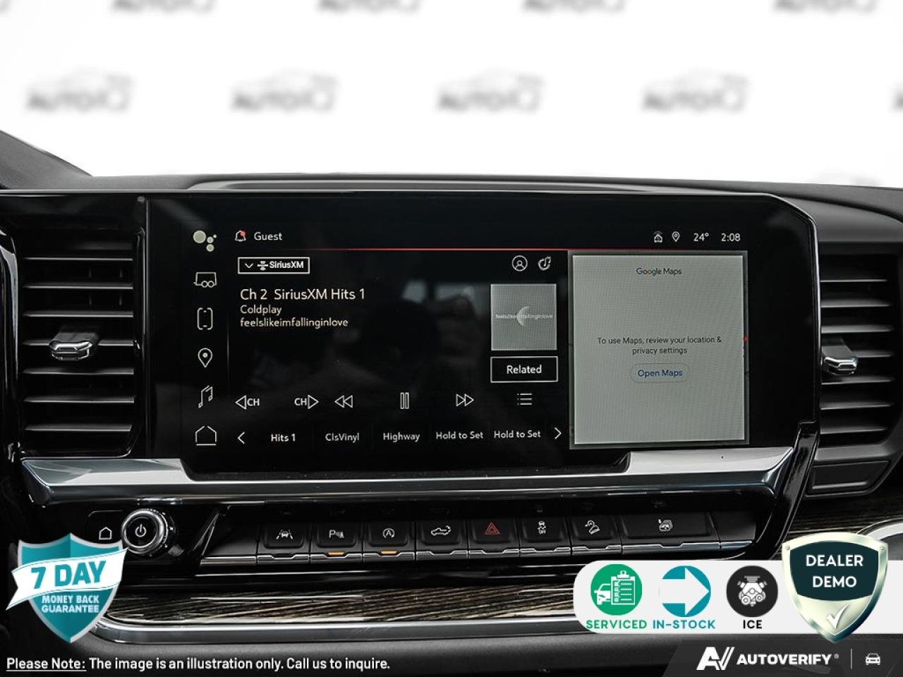 2026 GMC Sierra 1500 Elevation FRONT BUCKET SEATS WITH CENTRE CONSOLE INCLUDES WIRELESS CHARGING | PWR SUNROOF | GMC MULTIPRO TAILGATE Photo