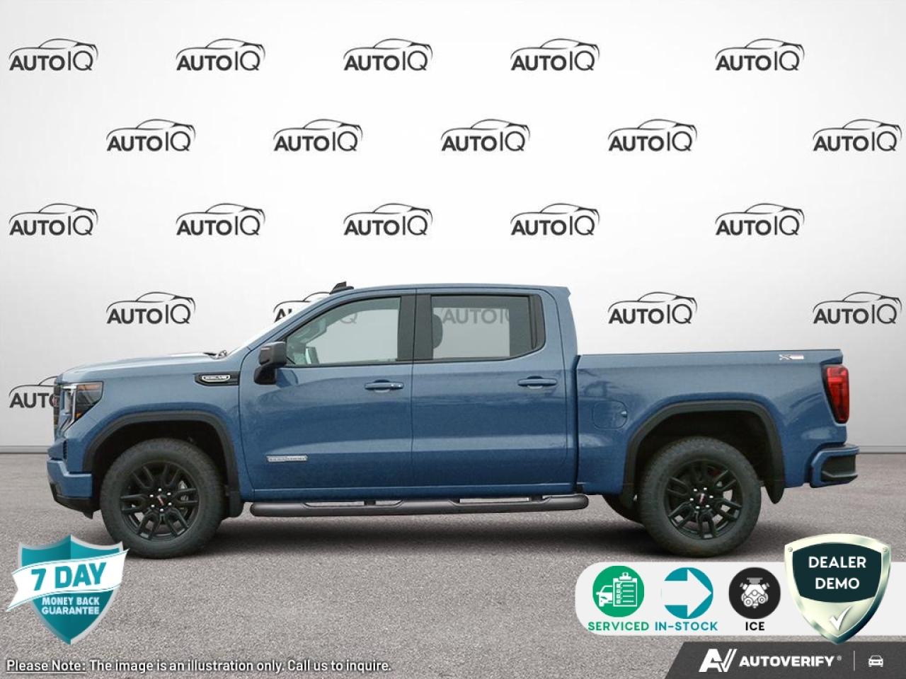 2026 GMC Sierra 1500 Elevation FRONT BUCKET SEATS WITH CENTRE CONSOLE INCLUDES WIRELESS CHARGING | PWR SUNROOF | GMC MULTIPRO TAILGATE Photo