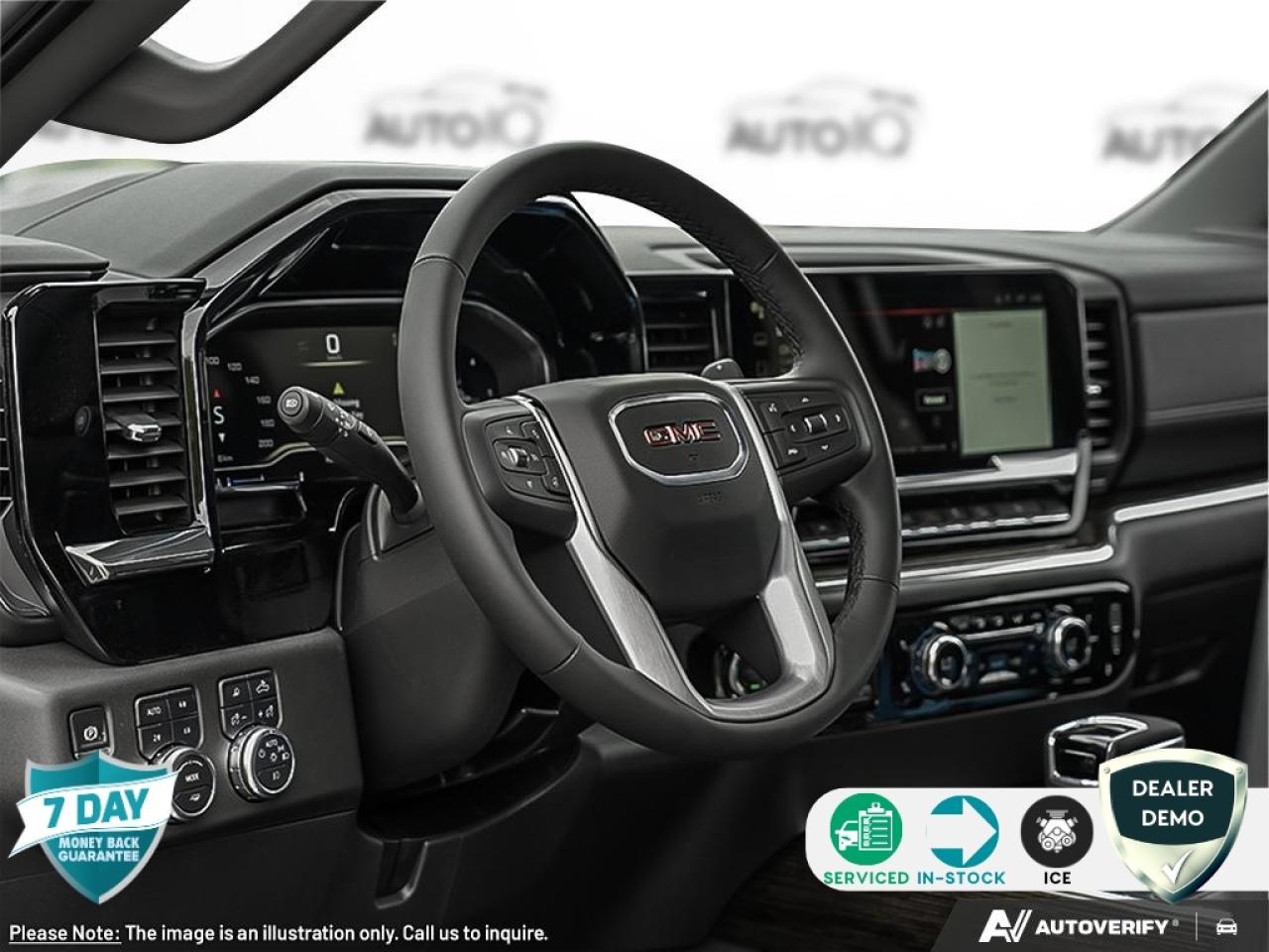 2026 GMC Sierra 1500 Elevation FRONT BUCKET SEATS WITH CENTRE CONSOLE INCLUDES WIRELESS CHARGING | PWR SUNROOF | GMC MULTIPRO TAILGATE Photo