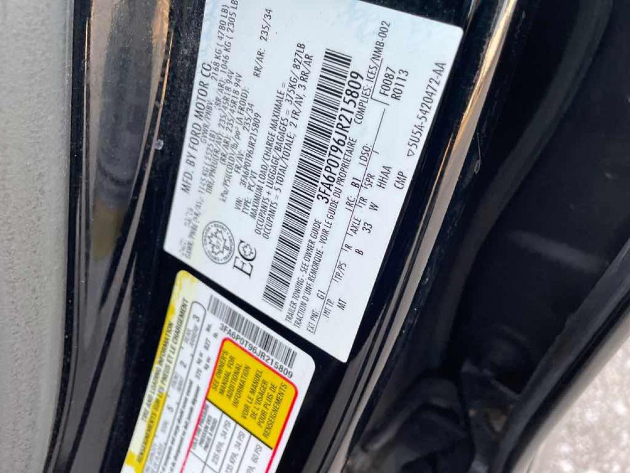 2018 Ford Fusion SE - Photo #13