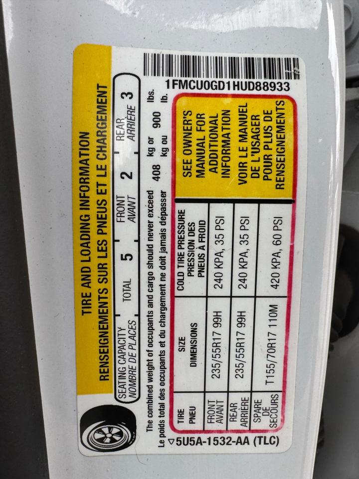 2017 Ford Escape SE+Camera+Bluetooth+New Brakes+A/C Photo34