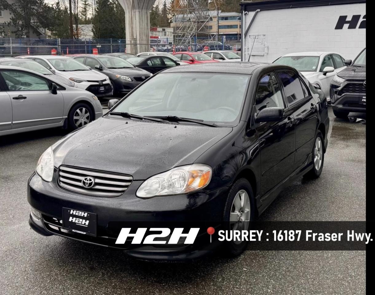 Used 2003 Toyota Corolla 4dr Sdn Auto FINANCING AVAILABLE for sale in Surrey, BC