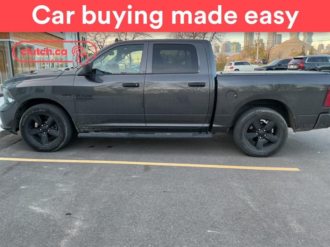 Used 2021 RAM 1500 Classic Express Crew Cab 5 1/2 ft 4x4 w/ Apple CarPlay, Heated Front Seats, Rearview Cam for sale in Toronto, ON