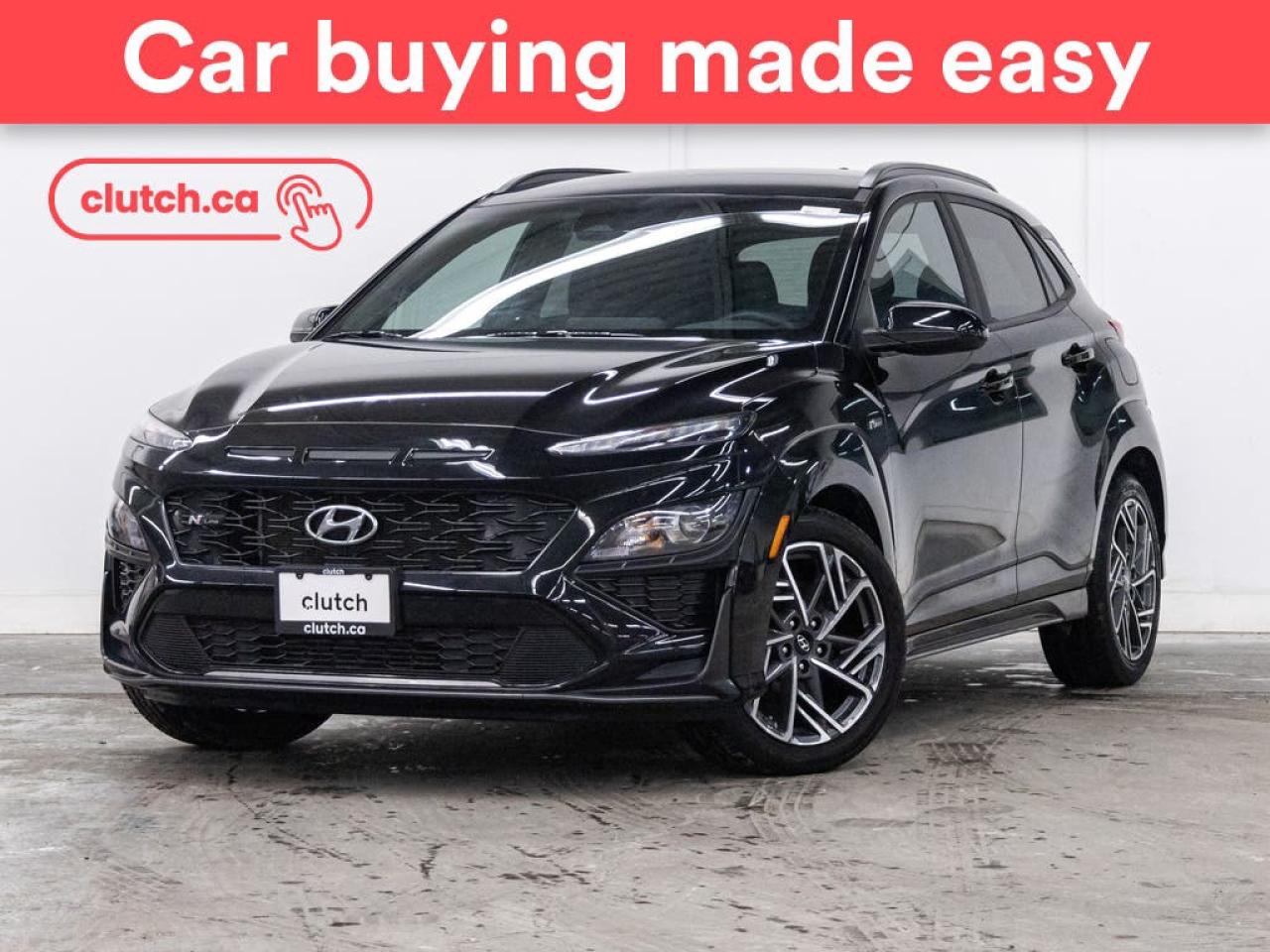 Used 2023 Hyundai KONA N Line AWD w/ Apple CarPlay & Android Auto, Heated Front Seats, Rearview Camera for sale in Toronto, ON