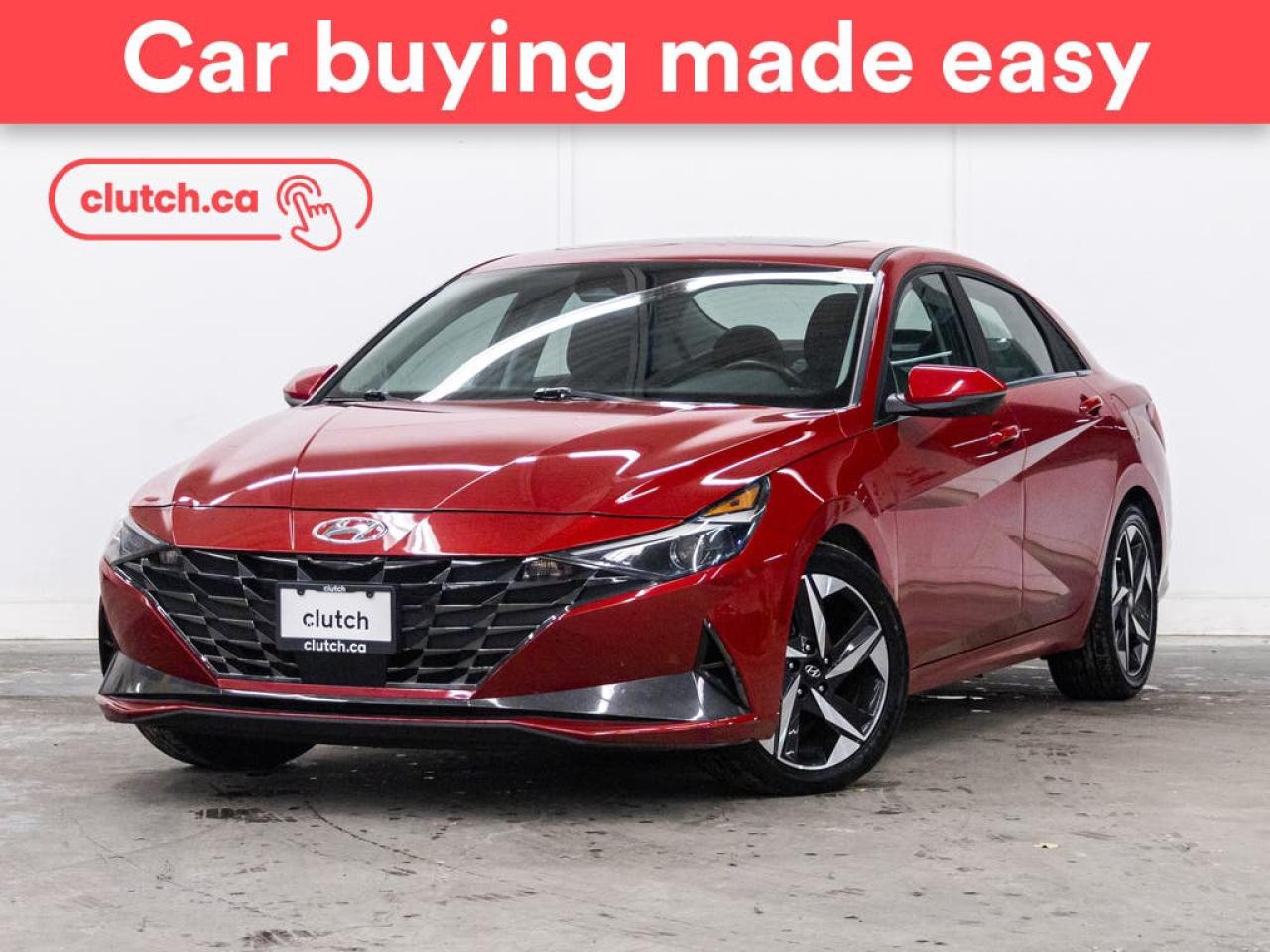 Used 2023 Hyundai Elantra Hybrid Luxury  w/Apple CarPlay & Android Auto, Heated Front Seats, Backup Cam for sale in Toronto, ON