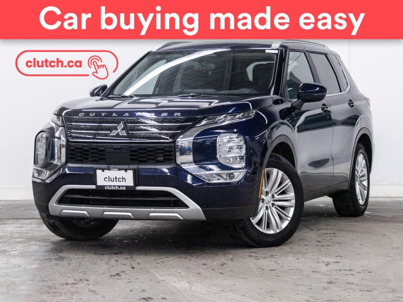 Used 2024 Mitsubishi Outlander LE S-AWC w/ Apple CarPlay & Android Auto, Panoramic Moonroof, Nav for sale in Toronto, ON