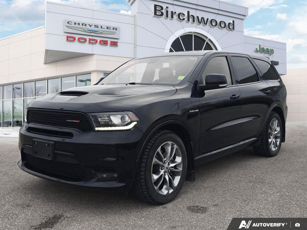 Used 2020 Dodge Durango R/T | Local | One Owner | Nappa Leather | Rear DVD | for sale in Winnipeg, MB
