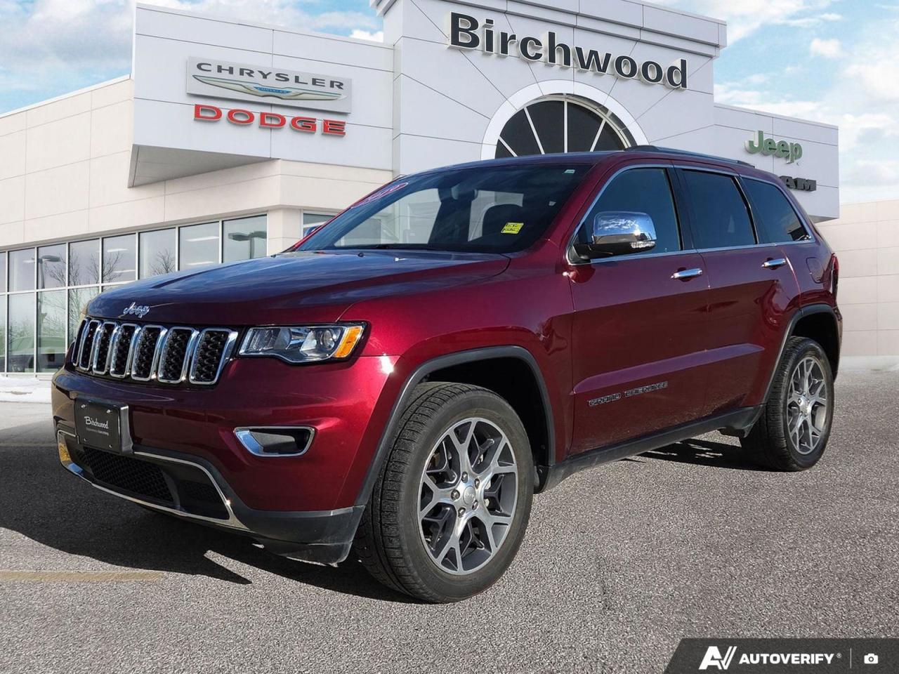Used 2019 Jeep Grand Cherokee Limited | Local | New Tires | for sale in Winnipeg, MB