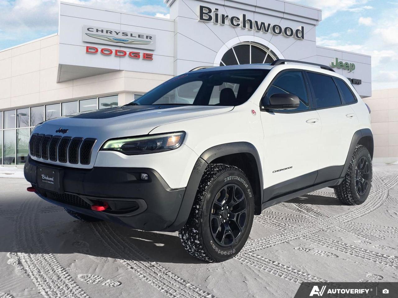 Used 2020 Jeep Cherokee Trailhawk Elite | Local | No Accidents | Nappa Leather | for sale in Winnipeg, MB