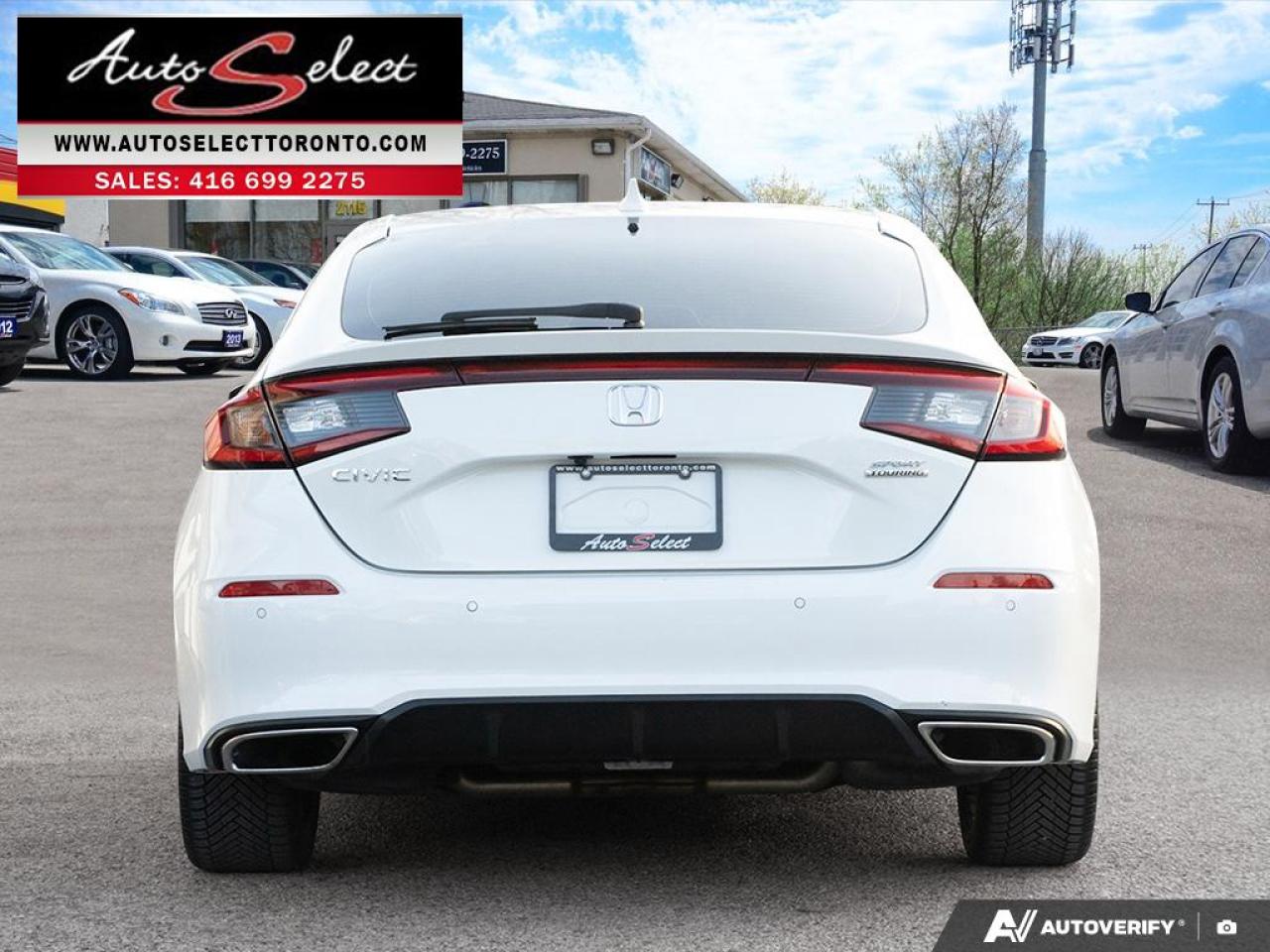 2022 Honda Civic Sport Touring Leather - Sunroof - Carplay - Clean Carfax Photo4