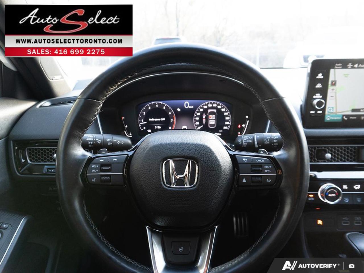 2022 Honda Civic Sport Touring Leather - Sunroof - Carplay - Clean Carfax Photo