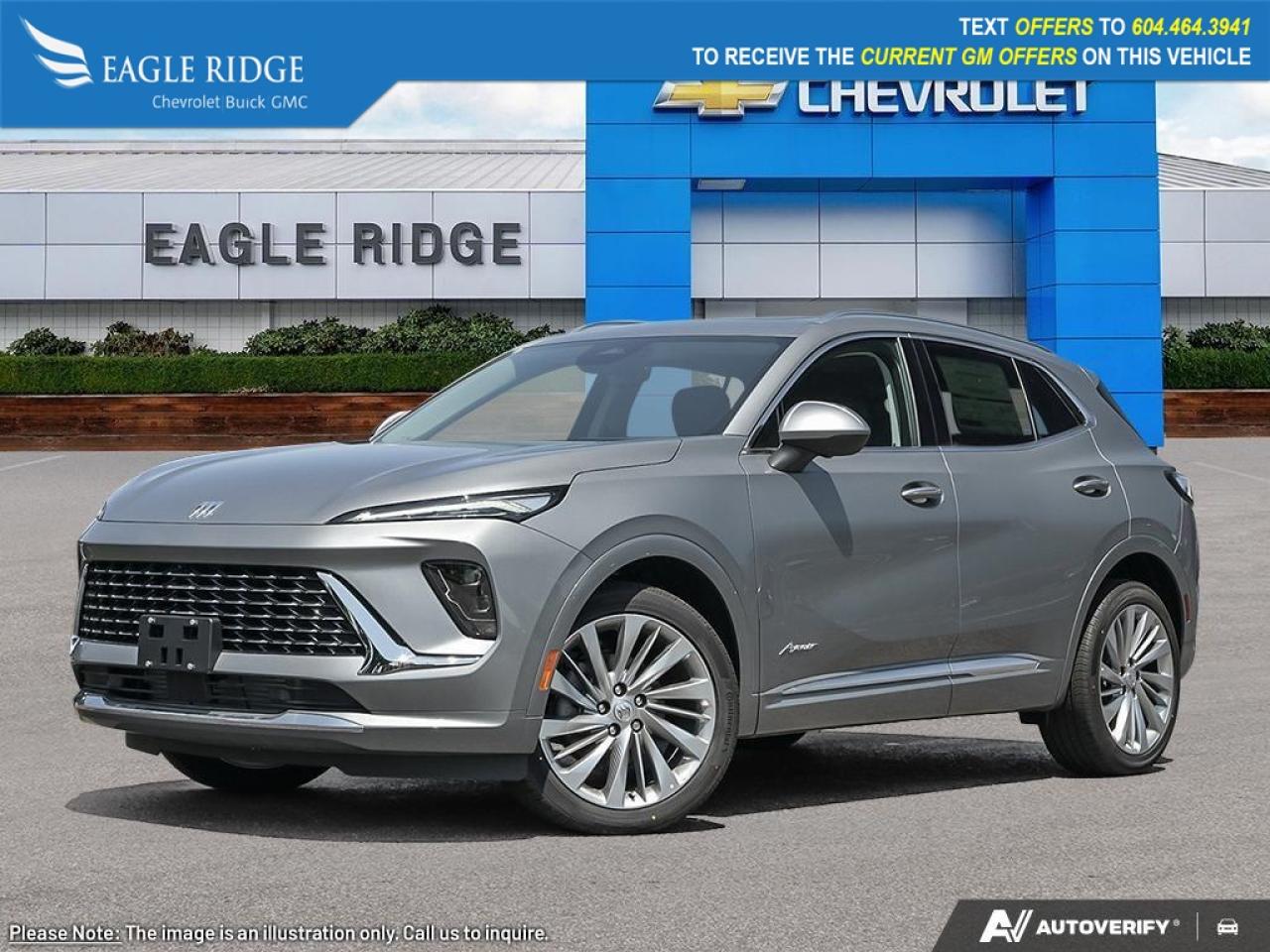 New 2026 Buick Envision Avenir 30-inch infotainment display, Google Built-In, wireless Apple CarPlay/Android Auto, WiFi hotspot, wireless charging, Bluetooth connectivity, 6-speaker audio system, head-up display, HD surround vision for sale in Coquitlam, BC