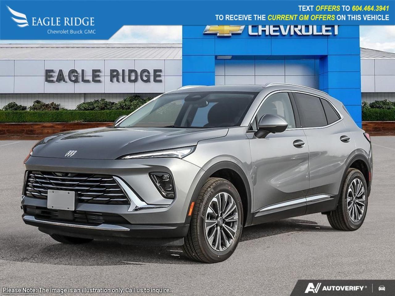 New 2026 Buick Envision Preferred 30-inch infotainment display, Google Built-In, wireless Apple CarPlay/Android Auto, WiFi hotspot, wireless charging, Bluetooth connectivity, 6-speaker audio system, head-up display, HD surround vision for sale in Coquitlam, BC