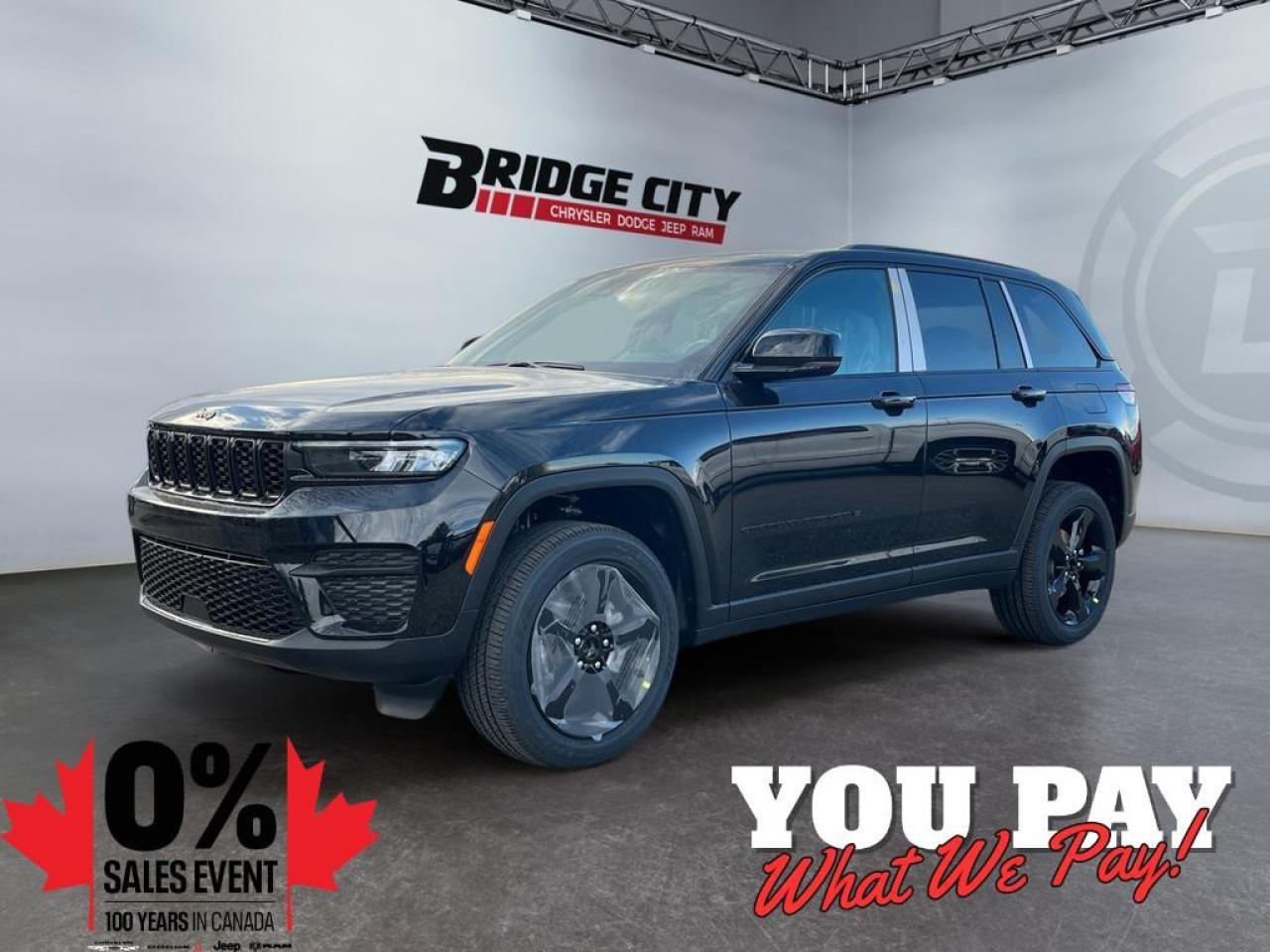 New 2025 Jeep Grand Cherokee Laredo Remote Start, Wireless Charging for sale in Lethbridge, AB