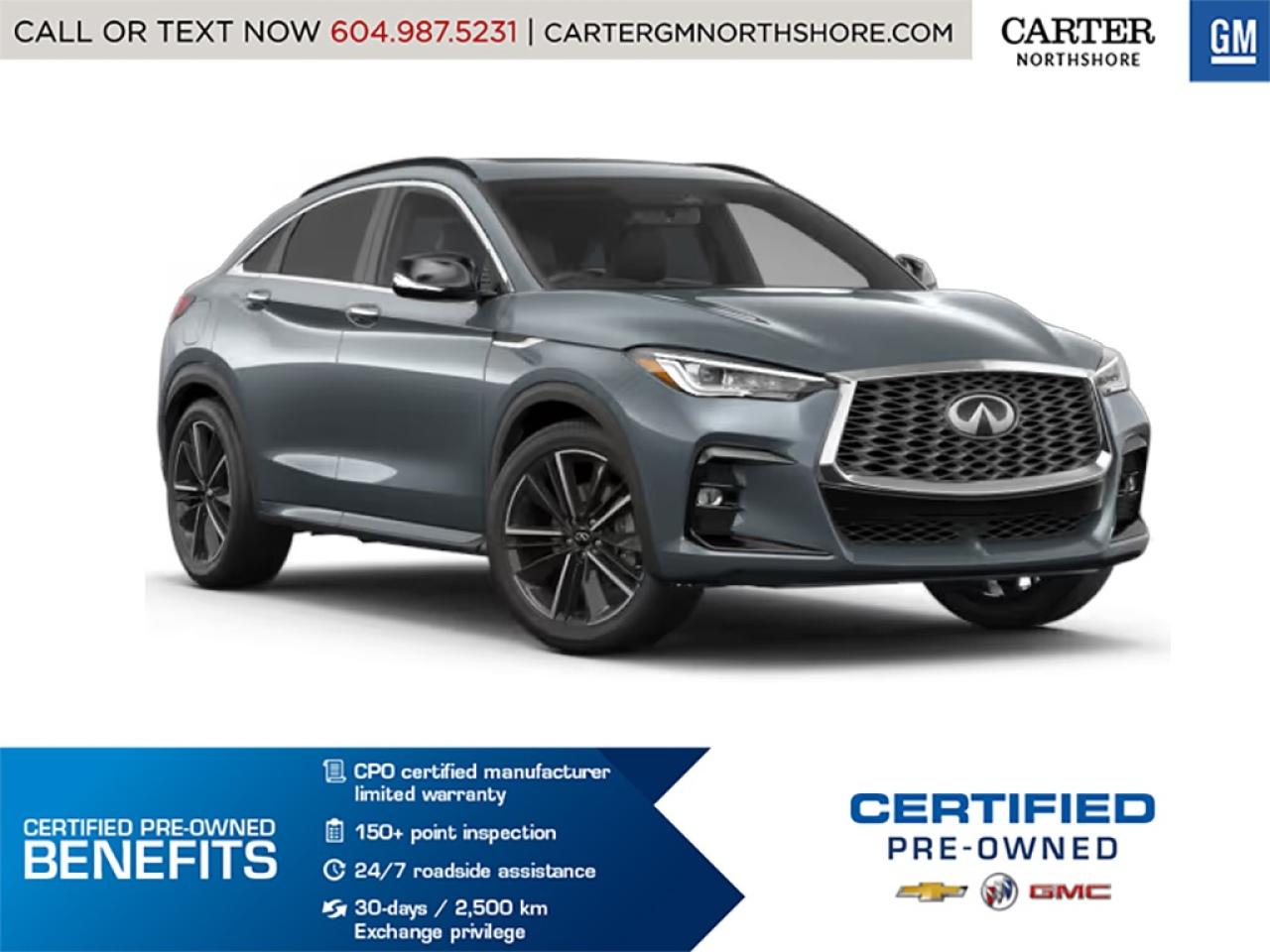 Used 2023 Infiniti QX 55 Luxe AWD for sale in North Vancouver, BC