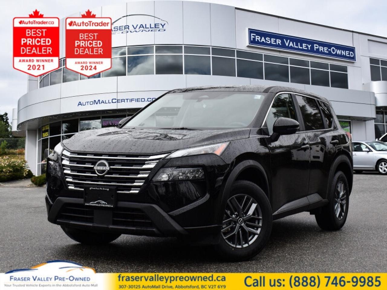 Used 2025 Nissan Rogue S  CarPlay, Clean, Heated Steering, Loaded for sale in Abbotsford, BC