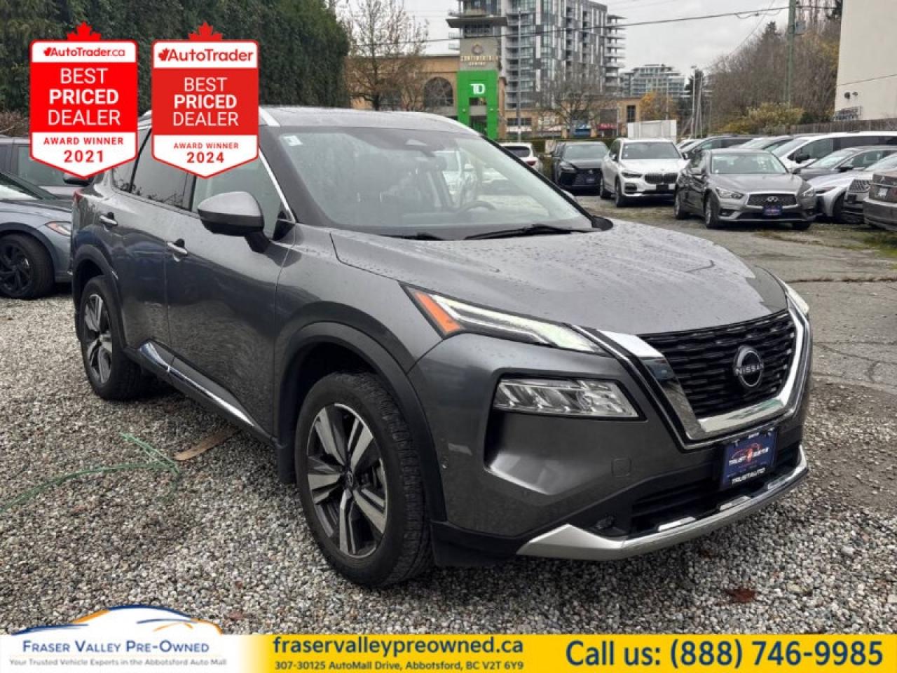 Used 2022 Nissan Rogue Platinum  Clean, Local, Fully Loaded, Low KM! for sale in Abbotsford, BC