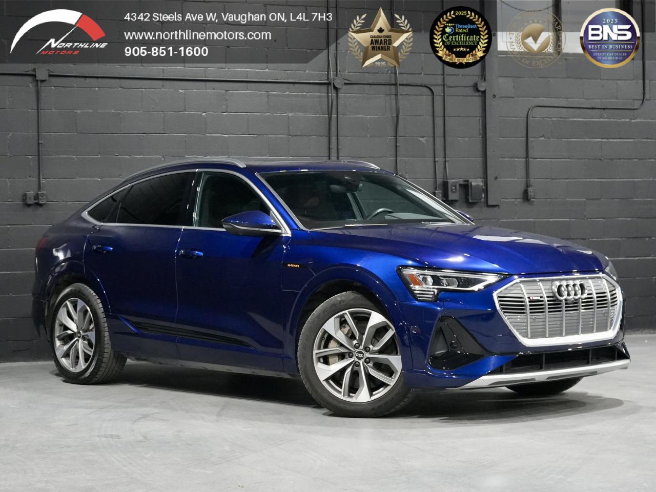 Used 2022 Audi E-Tron Sportback Progressiv S LINE/PANO/360CAM/DRIVE ASSIST/CARPLAY for sale in Vaughan, ON