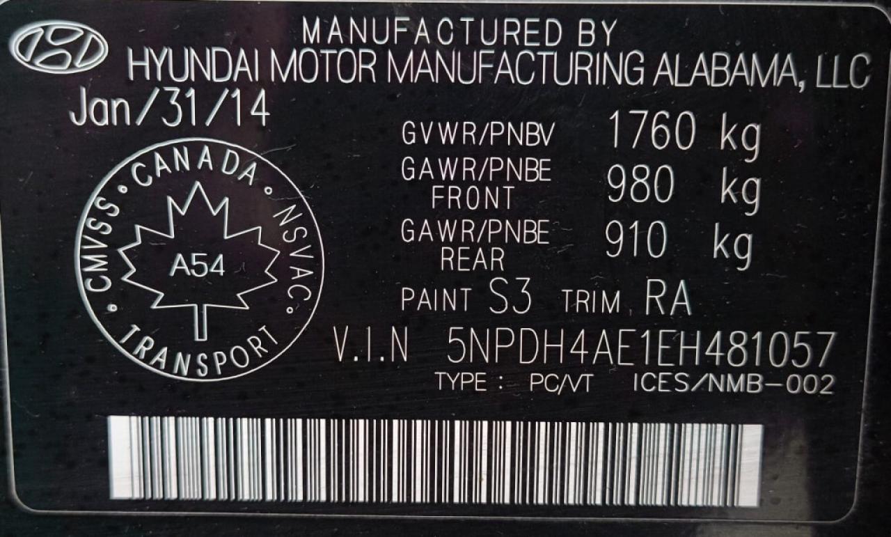 2014 Hyundai Elantra 5dr Automatic GL Photo