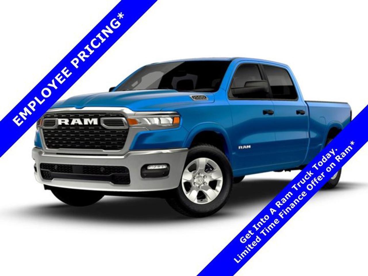 Big Horn 4x4 Crew Cab 64 Box, 8-Speed Automatic w/OD, Twin Turbo Regular Unleaded I-6 3.0 L/183