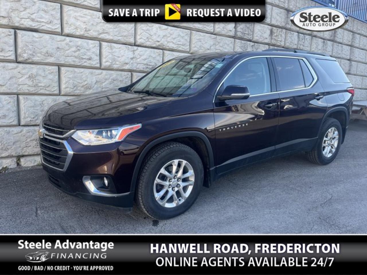 Used 2021 Chevrolet Traverse LT Cloth for sale in Fredericton, NB