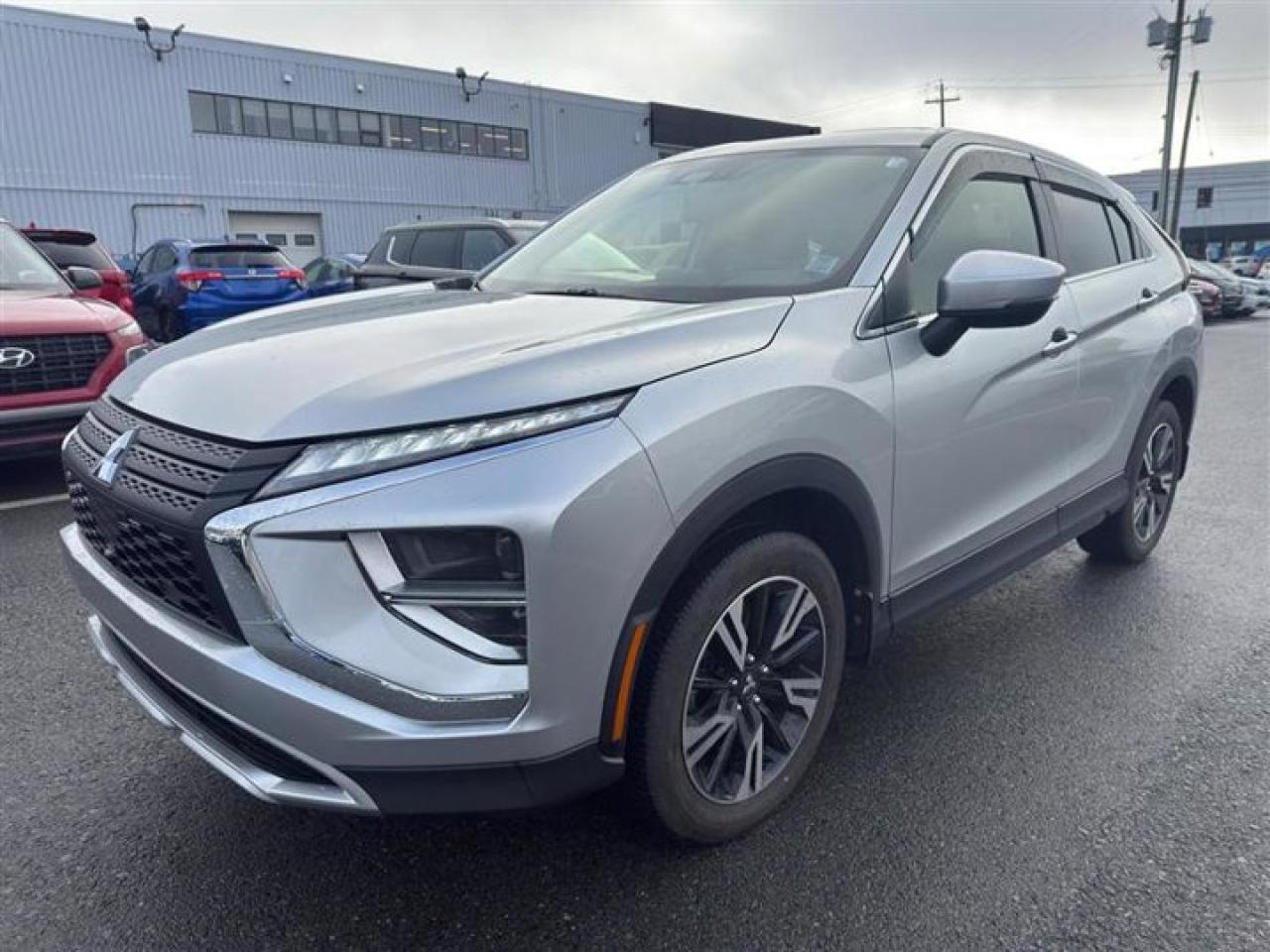 FACTORY WARRANTY UNTIL 2033 OR 160,000KMS!!2023 Mitsubishi Eclipse Cross Alloy wheels, Android Auto & Apple CarPlay, Brake assist, Dual front impact airbags, Dual front side impact airbags, Electronic Stability Control, Heated front seats, Knee airbag, Occupant sensing airbag, Overhead airbag.Odometer is 15879 kilometers below market average!Alloy Silver Metallic 2023 Mitsubishi Eclipse Cross 4WD CVT 1.5L DOHCSteele Mitsubishi has the largest and most diverse selection of preowned vehicles in HRM. Buy with confidence, knowing we use fair market pricing guaranteeing the absolute best value in all of our pre owned inventory!Steele Auto Group is one of the most diversified group of automobile dealerships in Canada, with 60 dealerships selling 29 brands and an employee base of well over 2300. Sales are up over last year and our plan going forward is to expand further into Atlantic Canada and the United States furthering our commitment to our Canadian customers as well as welcoming our new customers in the USA.