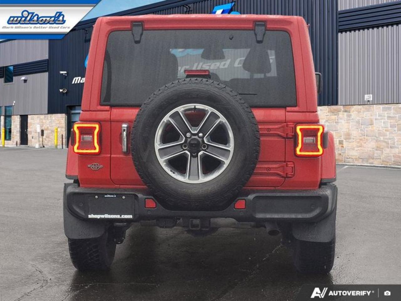 2021 Jeep Wrangler Unlimited Sahara | V6 | Leather | Tow Pkg | Nav | Adaptive Cruise | Alpine Audio | and More ! Photo3