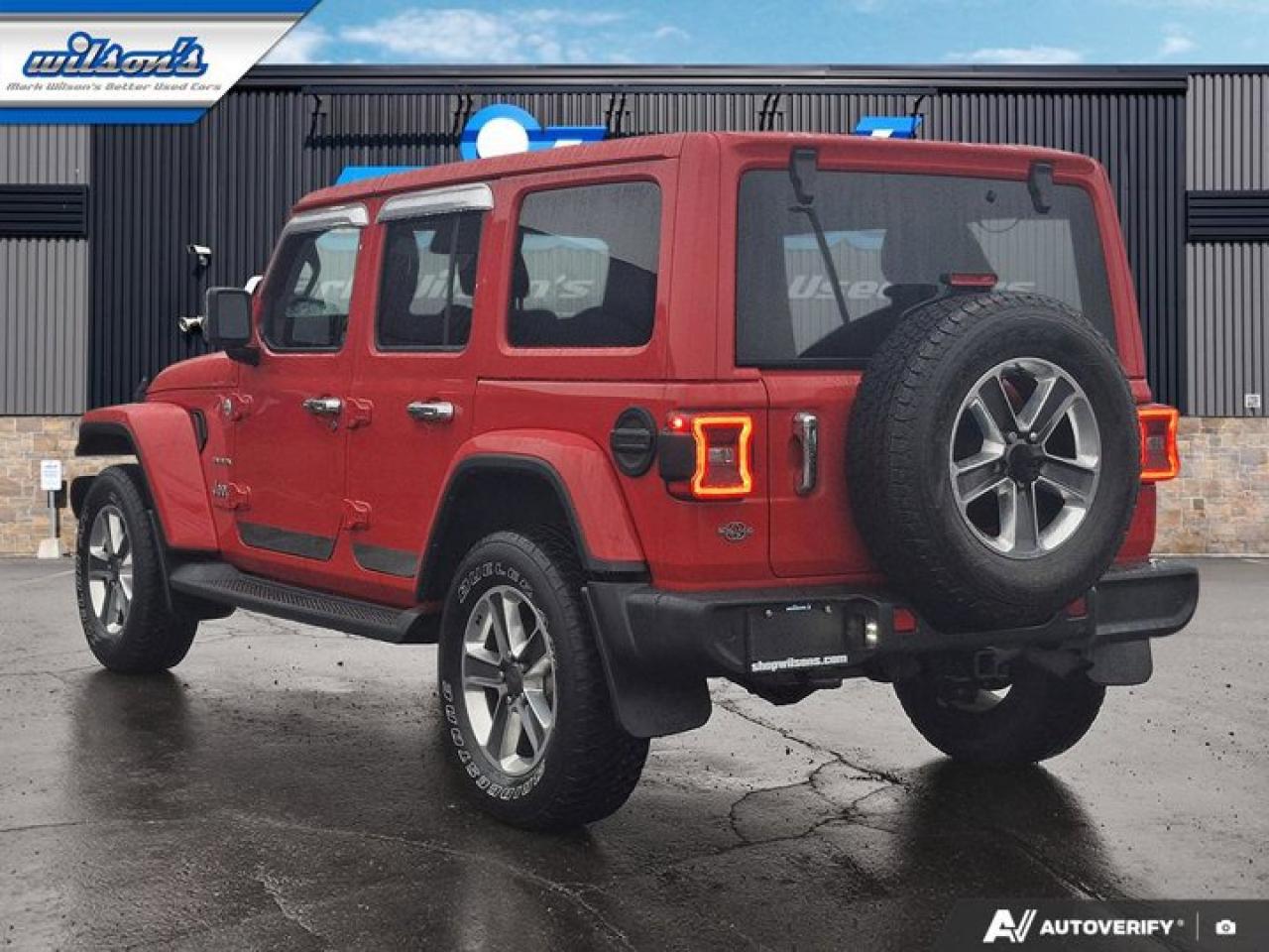 2021 Jeep Wrangler Unlimited Sahara | V6 | Leather | Tow Pkg | Nav | Adaptive Cruise | Alpine Audio | and More ! Photo2