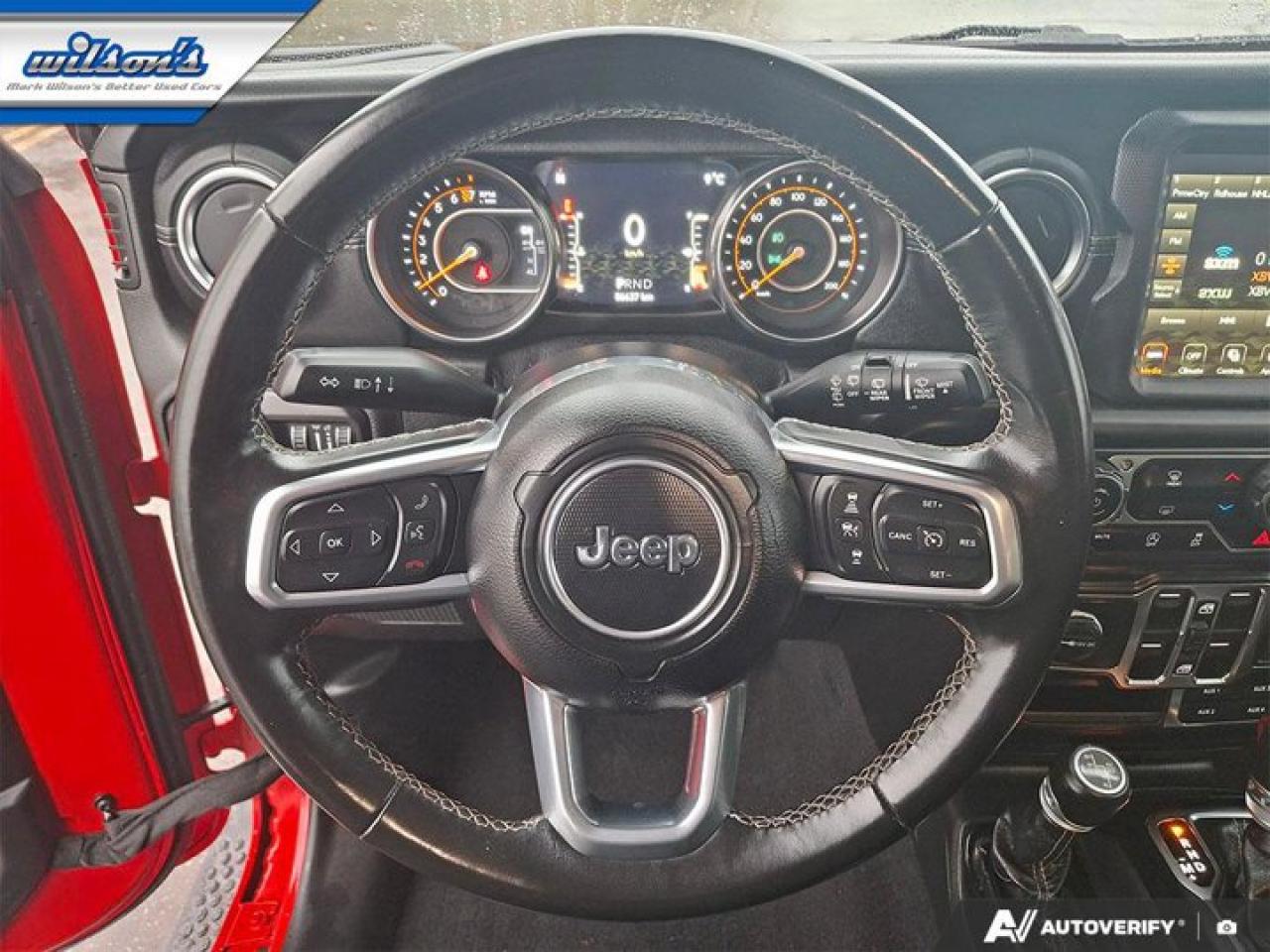 2021 Jeep Wrangler Unlimited Sahara | V6 | Leather | Tow Pkg | Nav | Adaptive Cruise | Alpine Audio | and More ! Photo