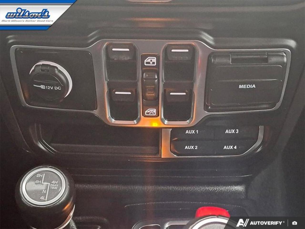 2021 Jeep Wrangler Unlimited Sahara | V6 | Leather | Tow Pkg | Nav | Adaptive Cruise | Alpine Audio | and More ! Photo