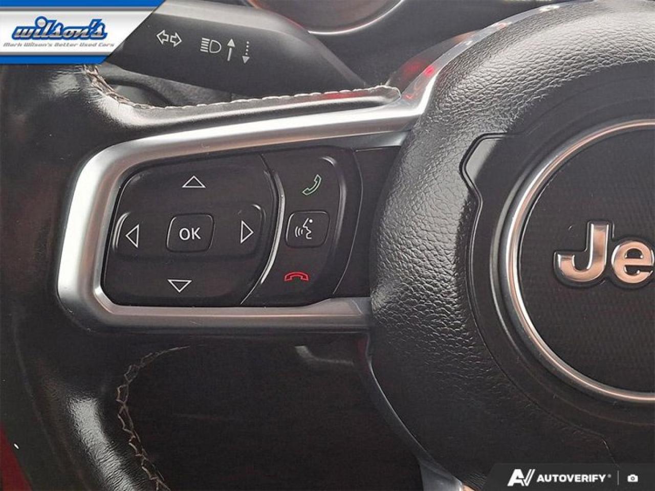 2021 Jeep Wrangler Unlimited Sahara | V6 | Leather | Tow Pkg | Nav | Adaptive Cruise | Alpine Audio | and More ! Photo