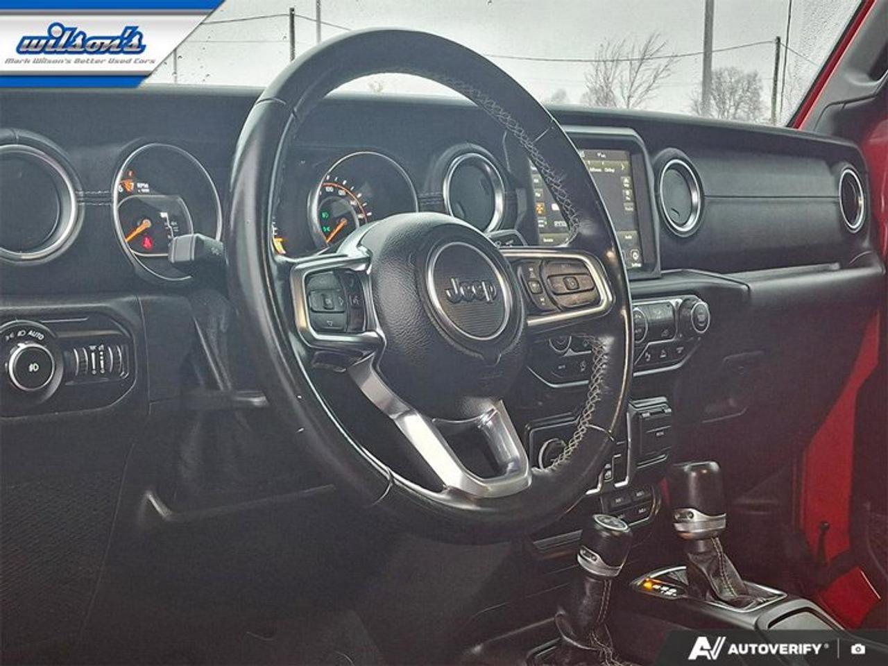 2021 Jeep Wrangler Unlimited Sahara | V6 | Leather | Tow Pkg | Nav | Adaptive Cruise | Alpine Audio | and More ! Photo