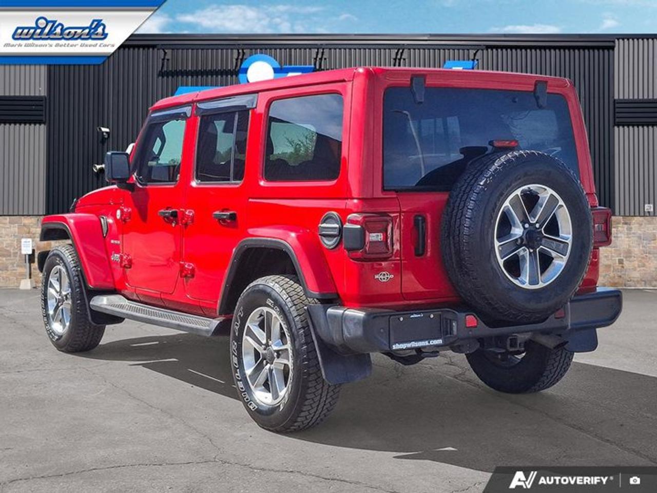 2021 Jeep Wrangler Unlimited Sahara | V6 | Leather | Tow Pkg | Nav | Adaptive Cruise | Alpine Audio | and More ! Photo2